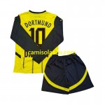 Camisolas de futebol Borussia Dortmund Julian Brandt 10 Criança Equipamento Principal 2024/25 Manga Comprida
